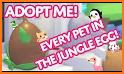 Adopt me jungle roblox's unicorn Legendary Pet related image