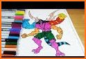 Coloring Ben 10 Cartoon related image