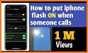 Flash call-flashlight on Call and SMS related image