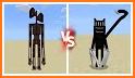 Cartoon Cat VS Siren Head Mod for Minecraft PE related image