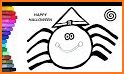 Halloween Coloring Book Glitter related image