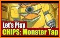 Tap the Monster related image