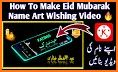 Eid Mubarak Video Maker related image