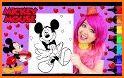 How To Coloring Mickey Book Mouse related image