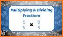 Multiply and divide fractions - 5th grade math related image