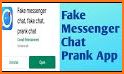 Fake messenger related image