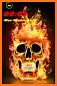 Fire Skull Zipper Lock Theme related image