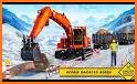 Snow Offroad Construction Excavator related image