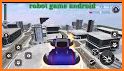 Flying Police Robot Car Games: Robot Bike Games related image