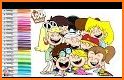 Coloring The Loud House related image