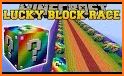 Lucky Block Race Mods Maps for MCPE related image