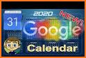 Calendar Widget Month with Agenda related image