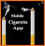 Smoking virtual cigarette related image