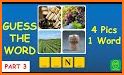 Quiz: 4 Pics Game, Guess The Word related image