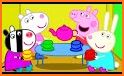 peppo pink coloring pigs related image