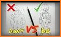 How to draw Dragon Ball characters related image