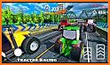 Cargo Tractor Trolley Racing Game - New Games 2021 related image