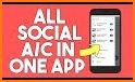 All in one social media and social networks app related image