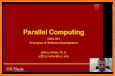 Parallel computing related image