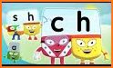 Reading Race 1b: sh, ch words related image