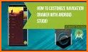 Custom Navigation Bar for Android-App Drawer related image