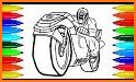 Motorcycle Coloring Pages related image