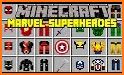 Movie Super Heroes Mod for MCPE related image