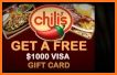 CHILI TV - Free Gift Cards from Your TV related image