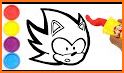 Coloring Book For Sonic 2020 Hedgehog's Page related image