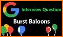 Burst the ballon related image