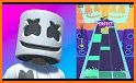 Marshmello Music Dance : Piano Tiles related image