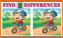 Find Five: Find the difference related image