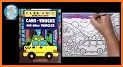 Cars Color by Number – Cars Coloring Book related image