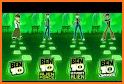 Ben 10 Song Tiles Game related image