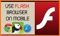 flash player with android related image