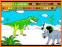 Dinosaurs Puzzle Coloring Pages Game for Kids related image