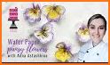 Pansy Flower Purple Theme related image