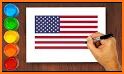 American Flag For Keyboard   USA 2020 related image