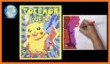 Coloring by Number Pokemon Toys Version 2018 related image