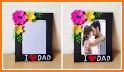 Happy Father's Day photo frame 2020 related image