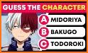 My Hero Academia quiz related image