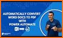 Convert Word to PDF - Documents DOC to PDF related image