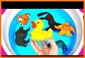 Zoo Animals Sound Kids Games - Name Color Puzzle related image