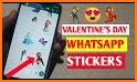 Valentine's Day Stickers WAStickerApps related image