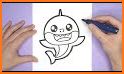 Coloring Baby Shark For kids related image