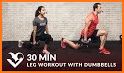 Slim Legs in 30 Days - Strong legs workout related image