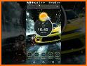 Neon Speedy Car Keyboard Theme related image