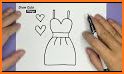 How to Draw Dress Step by Step related image