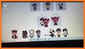 Shimeji-mini anime characters on screen related image