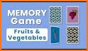 Memory Match 🍉 Fruits & Vegetables 🥬 related image